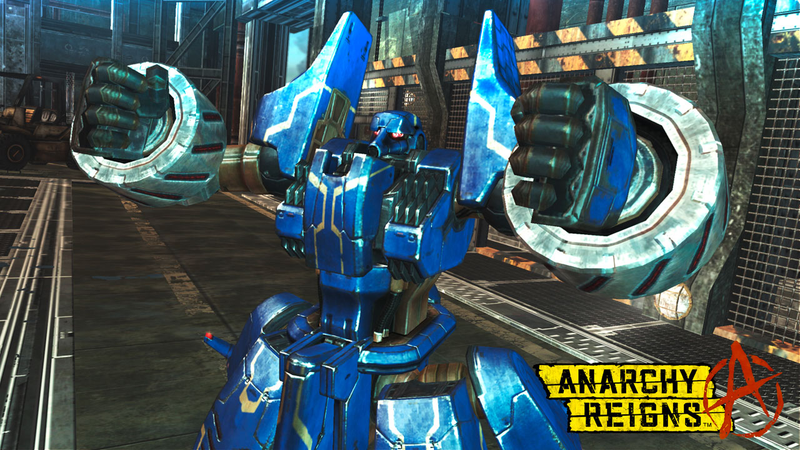 Illustration for article titled Anarchy Reigns' New Robot Driller Killer Channels Antoine Dodson